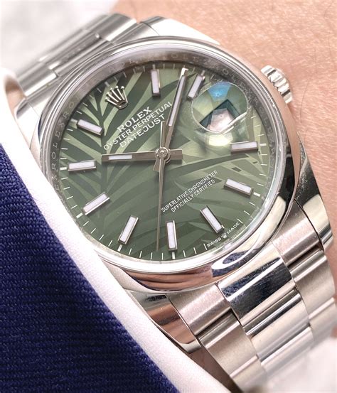 rolex.green dial|Rolex datejust 36mm green.